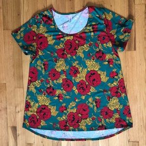 LuLaRoe Classic T//Size 2XL//Floral Print